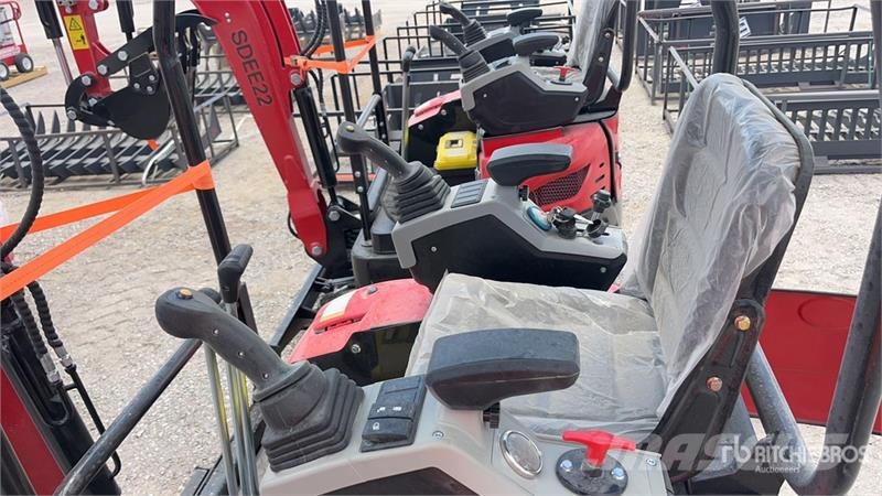 SDEE22-RED Mini Excavator (Unused) Mini Escavadoras <7t