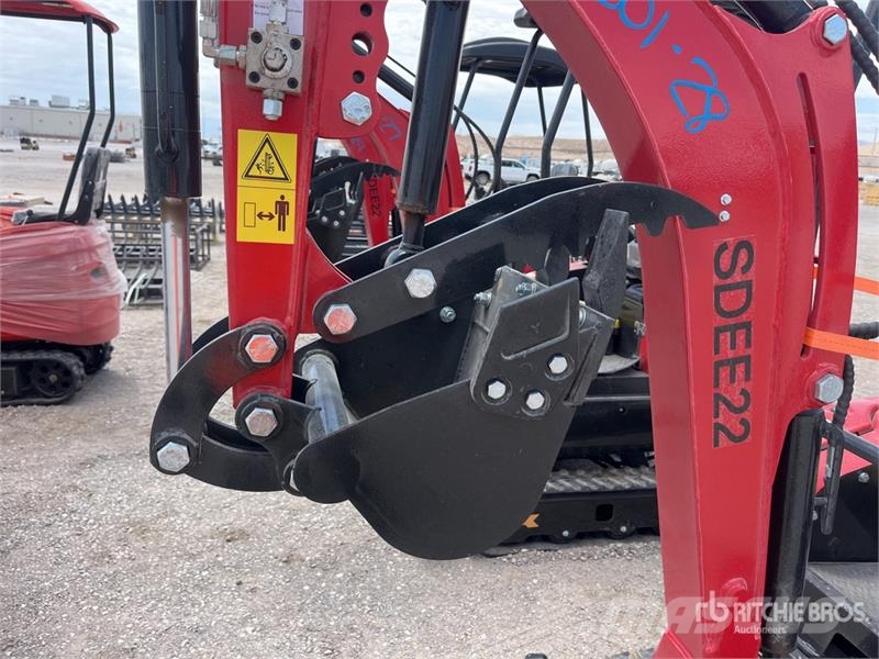 SDEE22-RED Mini Excavator (Unused) Mini Escavadoras <7t
