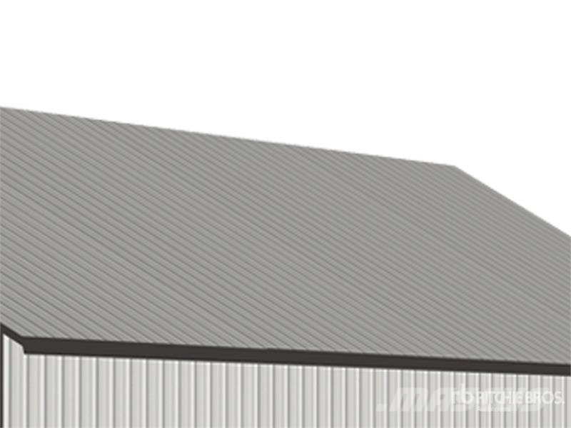 SDL2533DGMS 25 ft x 33 ft Double Garage Metal Shed Stalen constructies