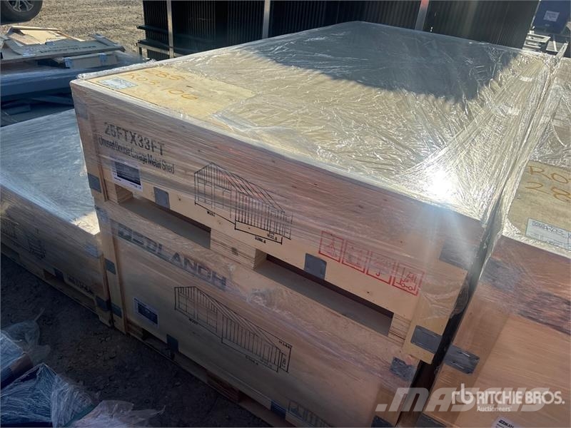  SDL2533DGMS 25 ft x 33 ft Double Garage Metal Shed المباني الإطار الصلب