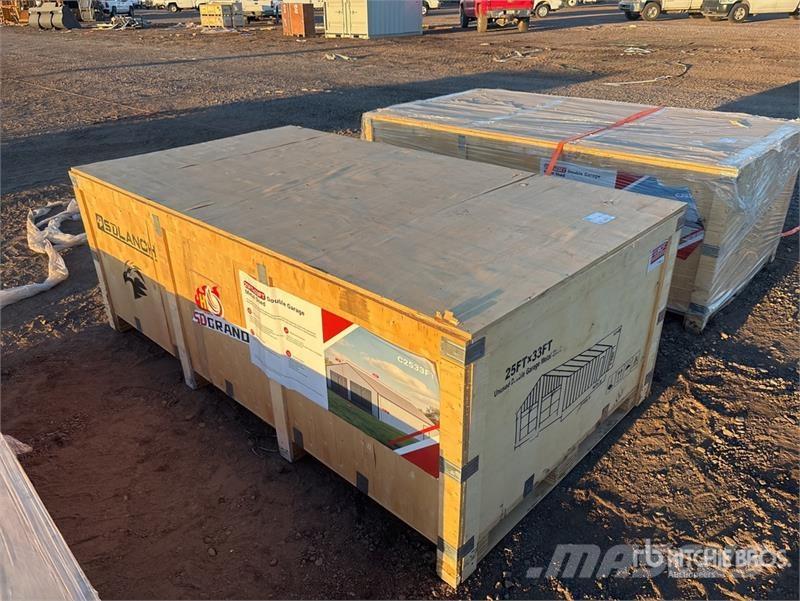 SDL2533DGMS Double Garage Metal Shed (Unused) المباني الإطار الصلب