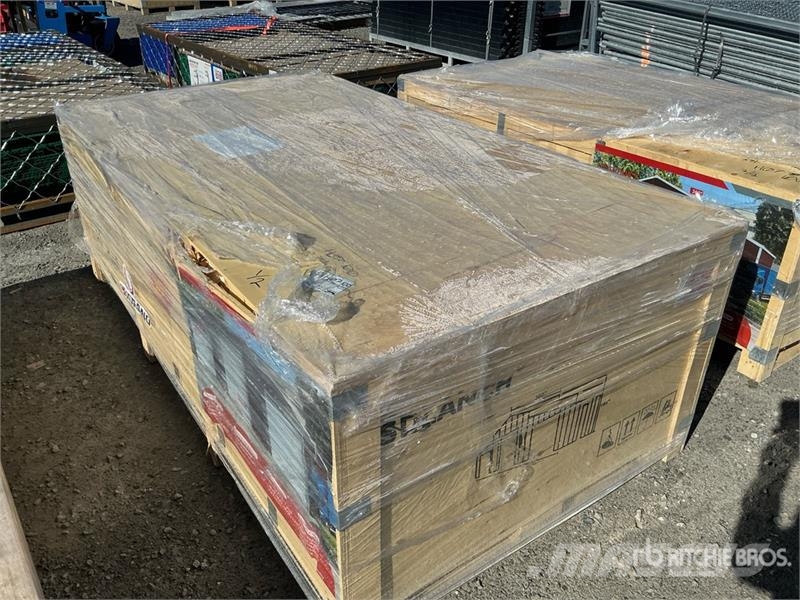  SDL4230TGMS Triple Garage Metal Shed (Unused) Teräsrunkorakennukset