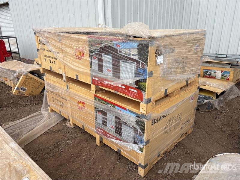 SDL4230TGMS Triple Garage Metal Shed (Unused) 钢架建筑