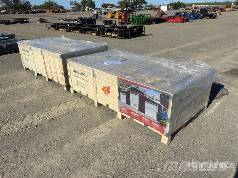 SDL4230TGMS Triple Garage Metal Shed (Unused) Стальные каркасные здания