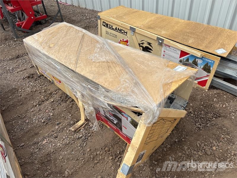  SDLC1220 12 ft x 20 ft Carport (Unused) Tērauda karkasa ēkas