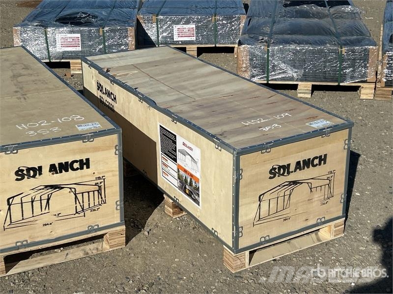 SDLC2020 20 ft x 20 ft Carport (Unused) Steel frame buildings