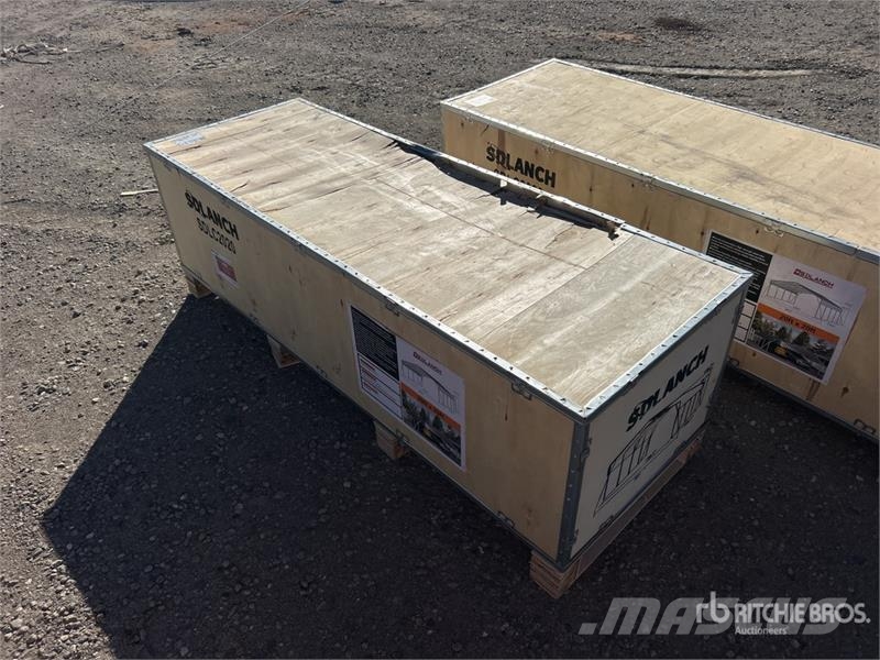 SDLC2020 20 ft x 20 ft Carport (Unused) Steel frame buildings