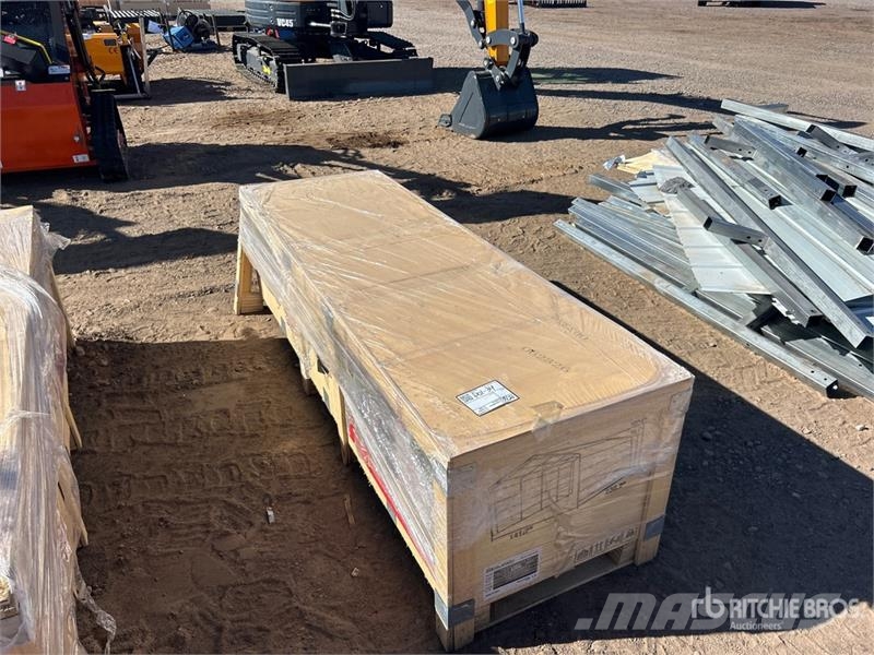 SDLC2030FT 20 ft x 12 ft Enclosed Carport (Unused) Stahlrahmenaufbauten