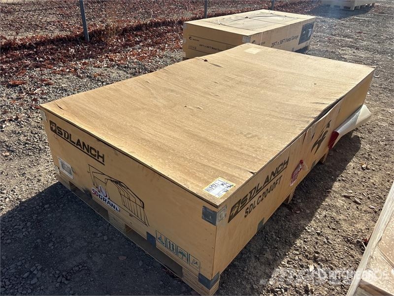 SDLC2040FT 20 ft x 40 ft Carport (Unused) 철골 건물