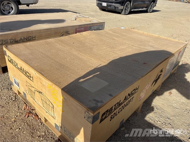 SDLC2040FT 20 ft x 40 ft Carport (Unused) 철골 건물