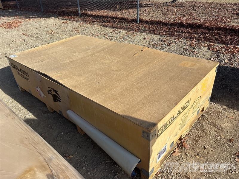 SDLC2040FT 20 ft x 40 ft Carport (Unused) 철골 건물
