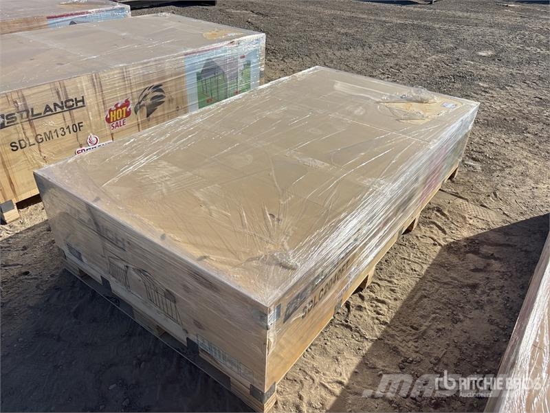 SDLC2040FT 20 ft x 40 ft Carport (Unused) Stahlrahmenaufbauten