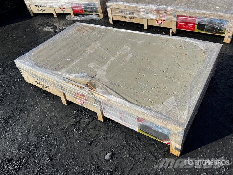 SDLGM1220F 12 ft x 20 ft Galvanized Metal Livestoc Ostale mašine i oprema za stoku