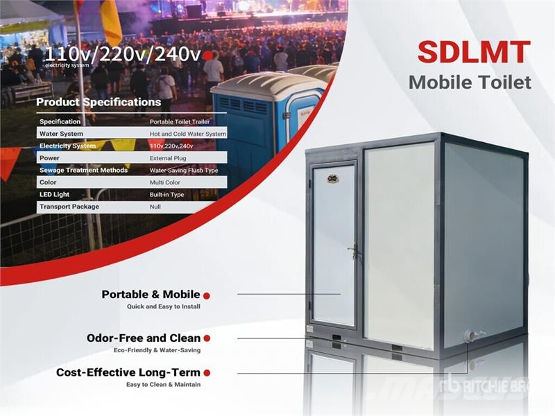 SDLMT Skid-Mounted Portable Toilet (Unused) Other components