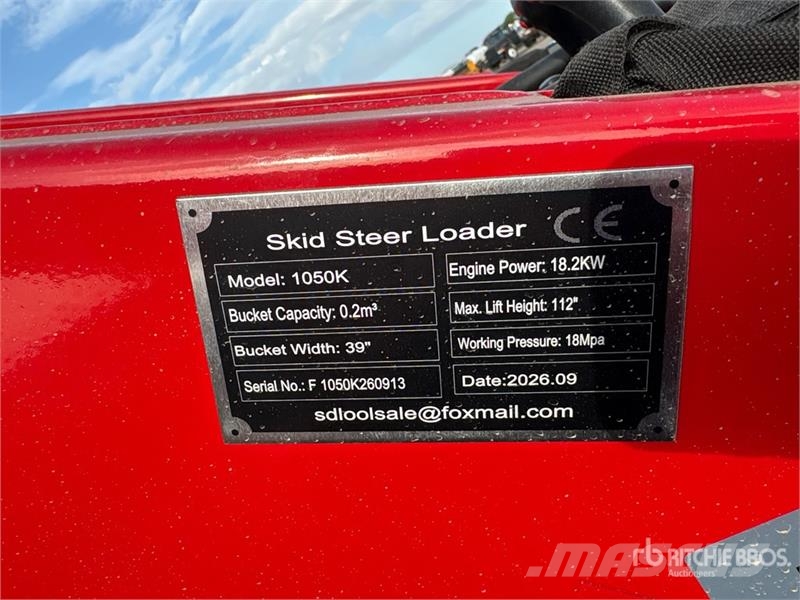 SDLOOL SL-1050K Mini Compact Track Loader (Unused) Kompaktlastere