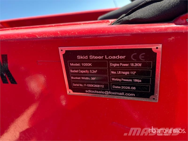 SDLOOL SL-1050K Mini Compact Track Loader (Unused) Skid steer mini nakladalci