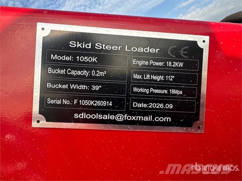  SDLOOL SL-1050K Mini Compact Track Loader (Unused) Kompaktlastere