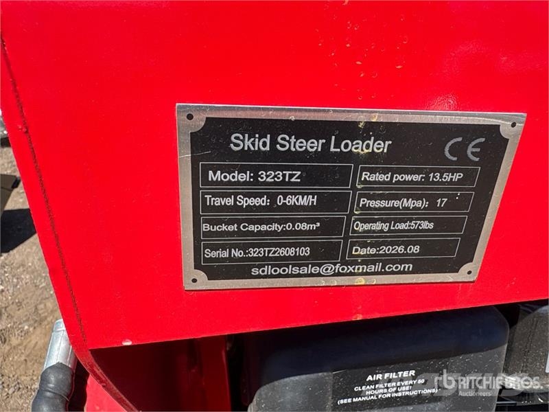 SDLOOL SL-323TZ Mini Skid Steer Loader (Unused) Skid steer mini nakladalci