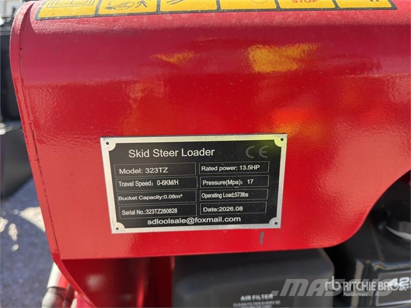SDLOOL SL-323TZ Mini Skid Steer Loader (Unused) Lietoti riteņu kompaktiekrāvēji