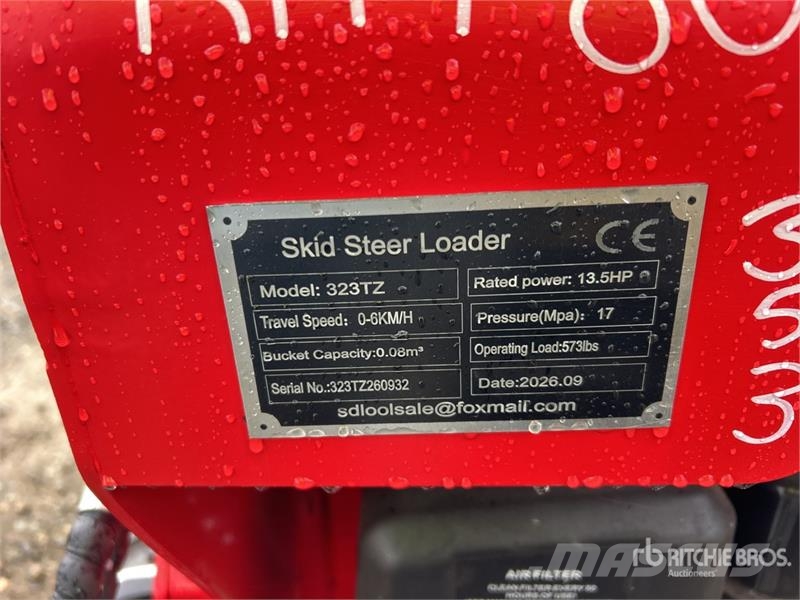 SDLOOL SL-323TZ Mini Skid Steer Loader (Unused) Smykem řízené nakladače