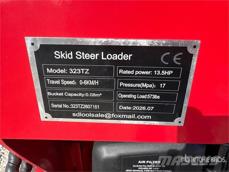  SDLOOL SL-323TZ Mini Skid Steer Loader (Unused) Мини-погрузчики