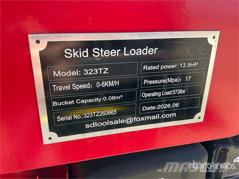 SDLOOL SL-323TZ Mini Skid Steer Loader (Unused) Мини-погрузчики