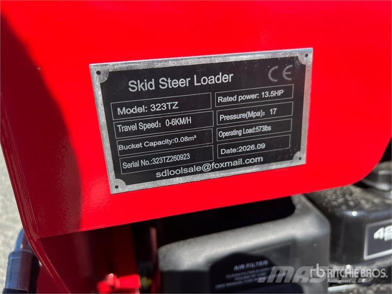 SDLOOL SL-323TZ Mini Skid Steer Loader (Unused) Smykem řízené nakladače