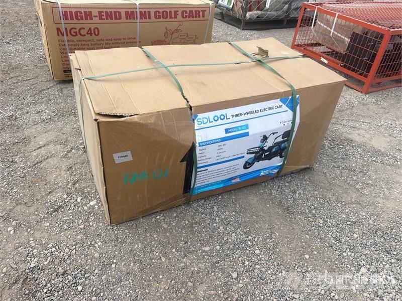  SDLOOL SL-D3 Electric Trike (Unused) Sõiduautod