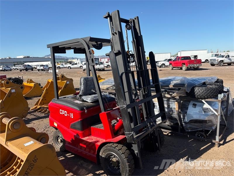  SDLOOL SL-E15 3300 lb Electric Forklift (Unused) 電動堆高機