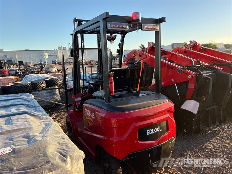 SDLOOL SL-E15 3300 lb Electric Forklift (Unused) Elektromos targoncák