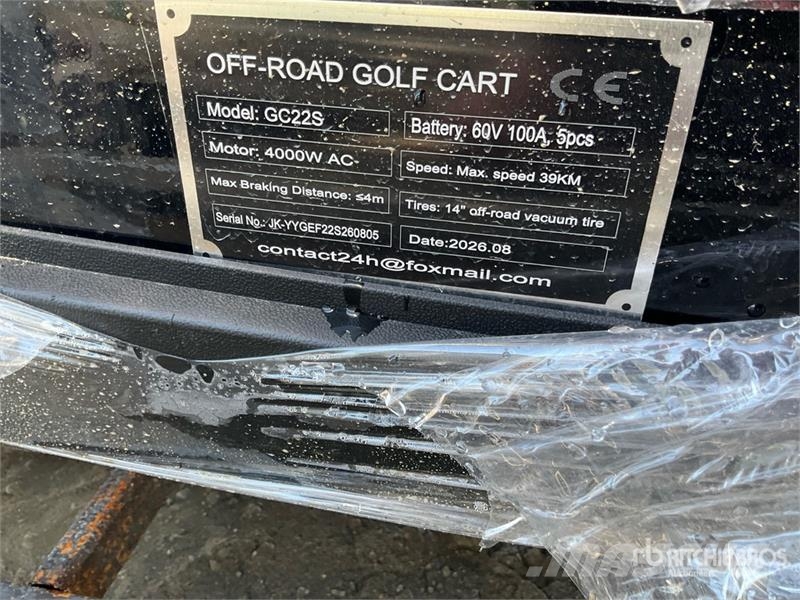 SDLOOL SL-GC22S Electric Off-Road Golf Cart (Unuse Golfwagen/Golfcart