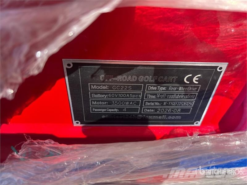  SDLOOL SL-GC22S Electric Golf Cart (Unused) Golfbilar