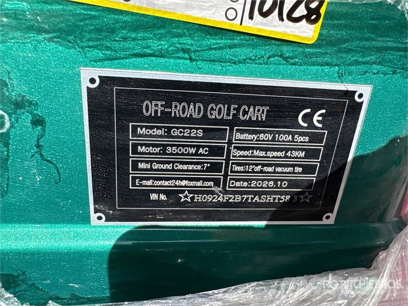SDLOOL SL-GC22S Electric Off-Road color is green G Golfikärud