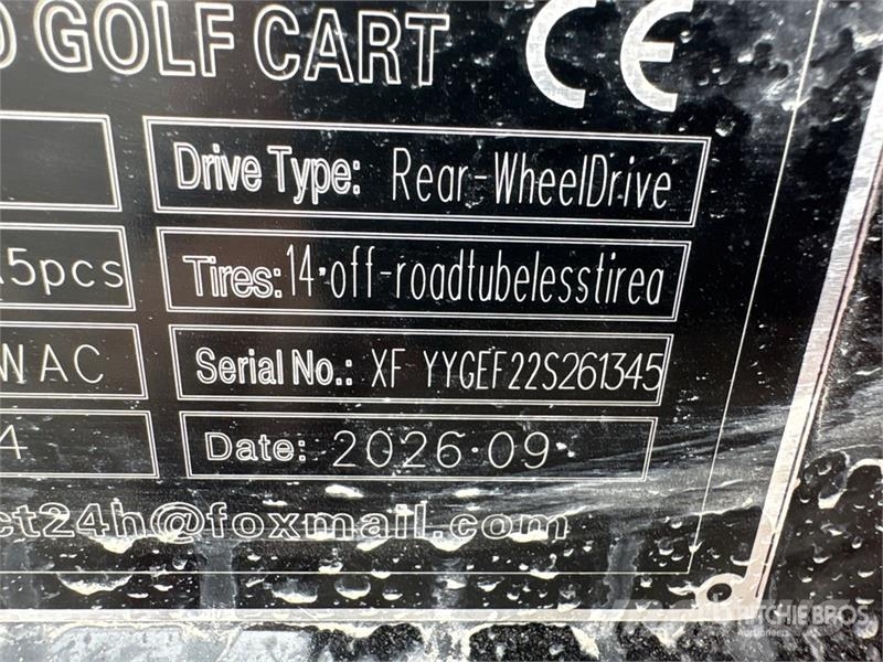 SDLOOL SL-GC22S Electric Off-Road Golf Cart (Unuse Гольф-мобілі