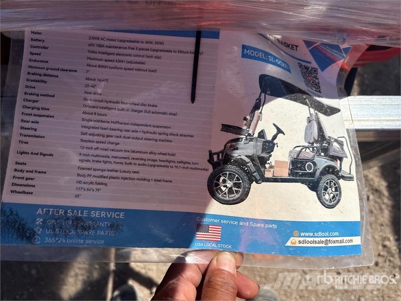SDLOOL SL-GC22S Electric Golf Cart (Unused) Golf cart
