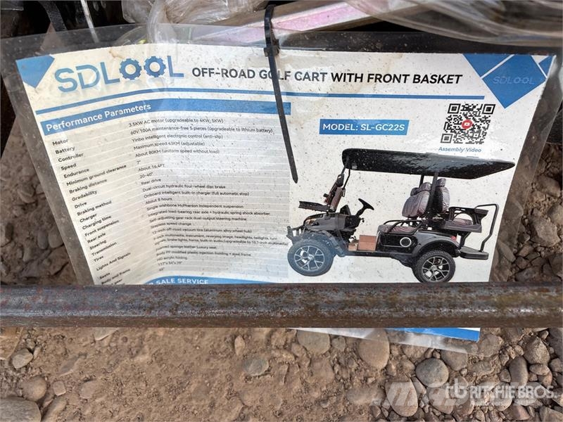 SDLOOL SL-GC22S Electric Off-Road Golf Cart (Unuse Golfbil