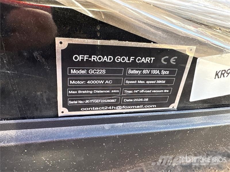 SDLOOL SL-GC22S Electric Off-Road Golf Cart (Unuse Гольф-кары