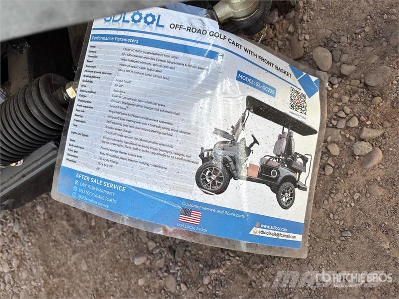 SDLOOL SL-GC22S Electric Off-Road Golf Cart (Unuse Golfbil