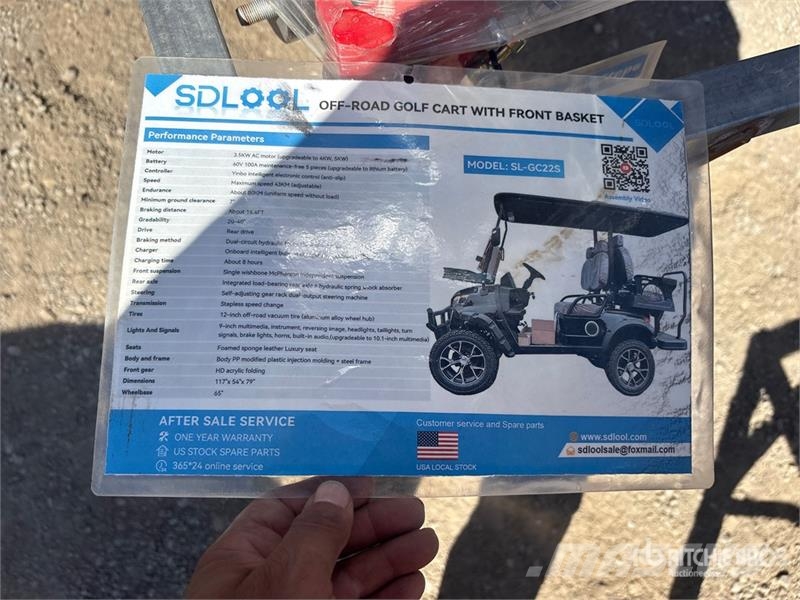 SDLOOL SL-GC22S Golf Cart (Unused) Golf vozila