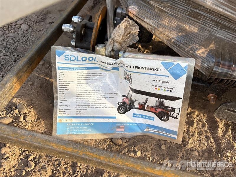 SDLOOL SL-GC42S Electric Off-Road Golf Cart (Unuse Golfbil