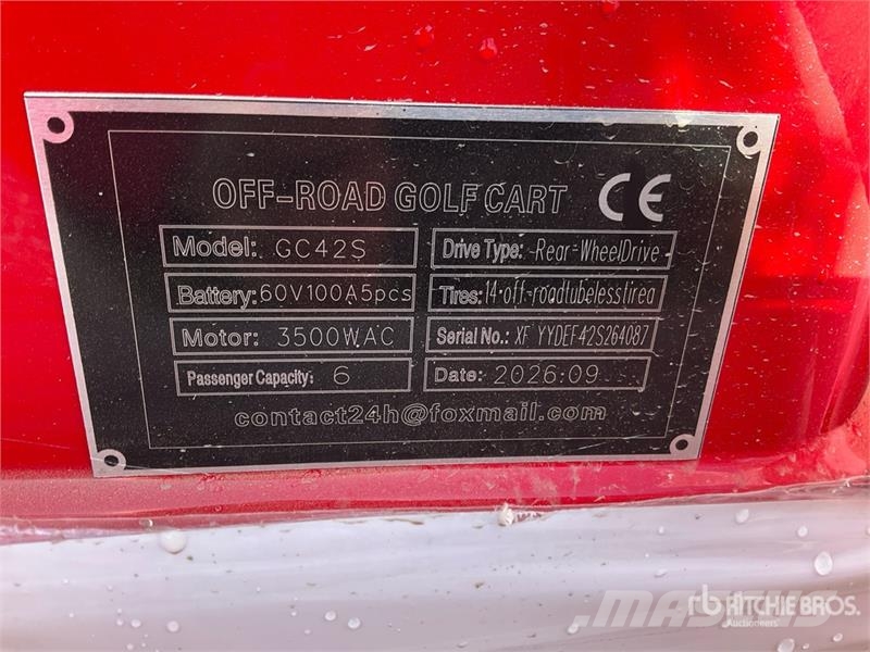 SDLOOL SL-GC42S Electric Off-Road Golf Cart (Unuse Αμαξίδια γκολφ