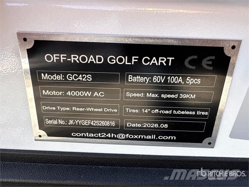 SDLOOL SL-GC42S Electric Off-Road Golf Cart (Unuse Колички за голф