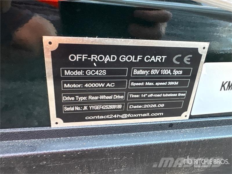 SDLOOL SL-GC42S Electric Off-Road Golf Cart (Unuse Kola za golf