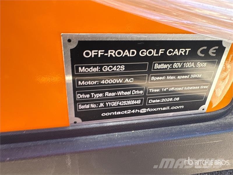  SDLOOL SL-GC42S Electric Off-Road Golf Cart (Unuse Golfové vozíky