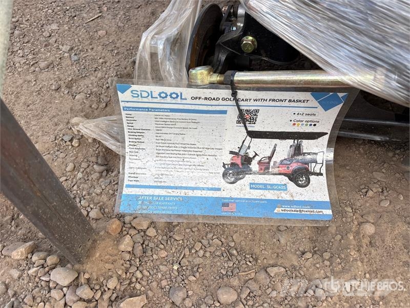  SDLOOL SL-GC42S Electric Off-Road Golf Cart (Unuse Golfbil