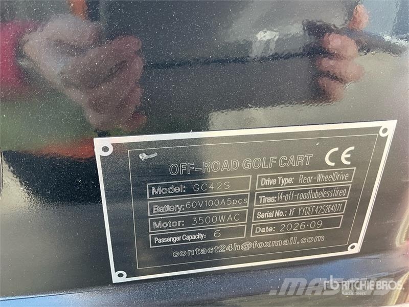 SDLOOL SL-GC42S Electric Off-Road Golf Cart (Unuse Golfwagen/Golfcart
