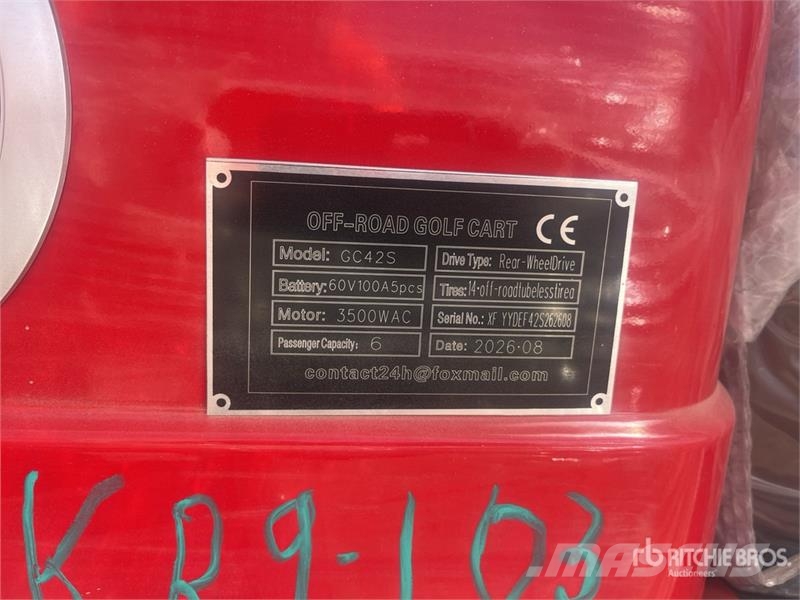 SDLOOL SL-GC42S Electric Off-Road Golf Cart (Unuse Golf cart