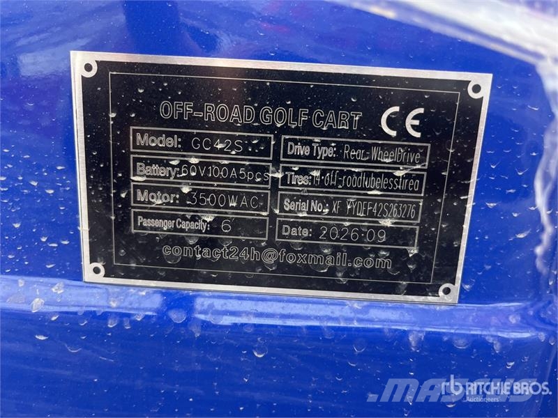  SDLOOL SL-GC42S Electric Off-Road ** Damaged ** Go Carros de golfe