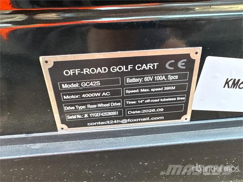 SDLOOL SL-GC42S Electric Off-Road Golf Cart (Unuse Kola za golf