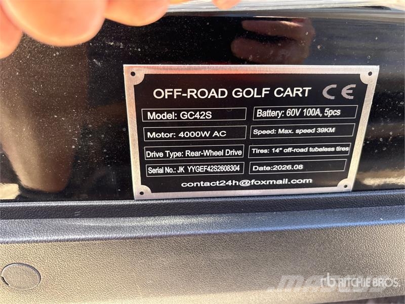  SDLOOL SL-GC42S Electric Off-Road Golf Cart (Unuse Golfové vozíky